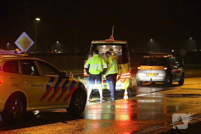 Persoon gewond na ongeval