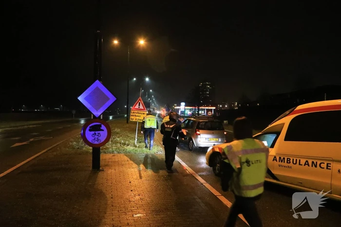 Persoon gewond na ongeval