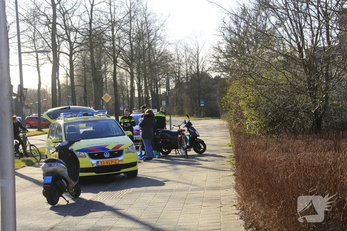 Scooterrijder gewond na eenzijdig ongeval