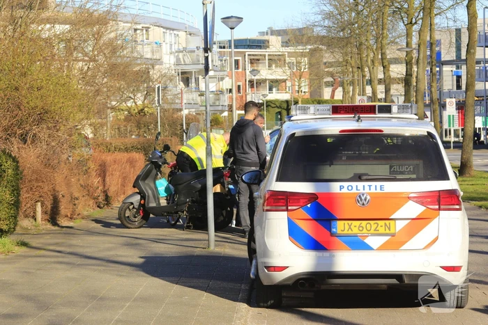 Scooterrijder gewond na eenzijdig ongeval