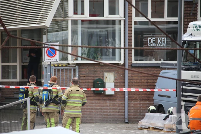 Gasleiding geraakt na werkzaamheden