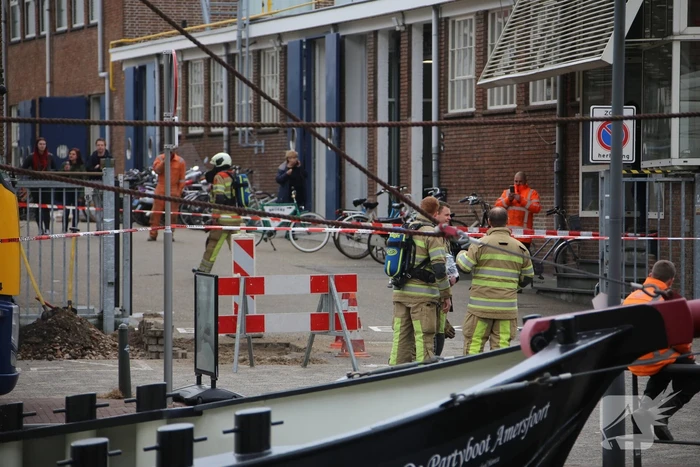 Gasleiding geraakt na werkzaamheden