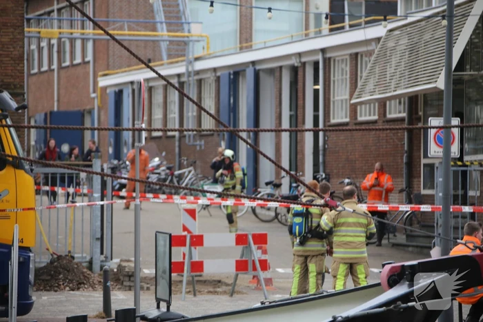 Gasleiding geraakt na werkzaamheden