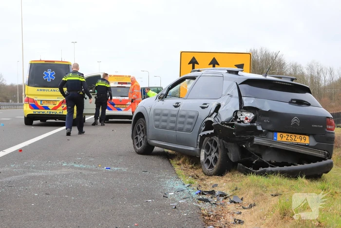 Flinke ravage na aanrijding