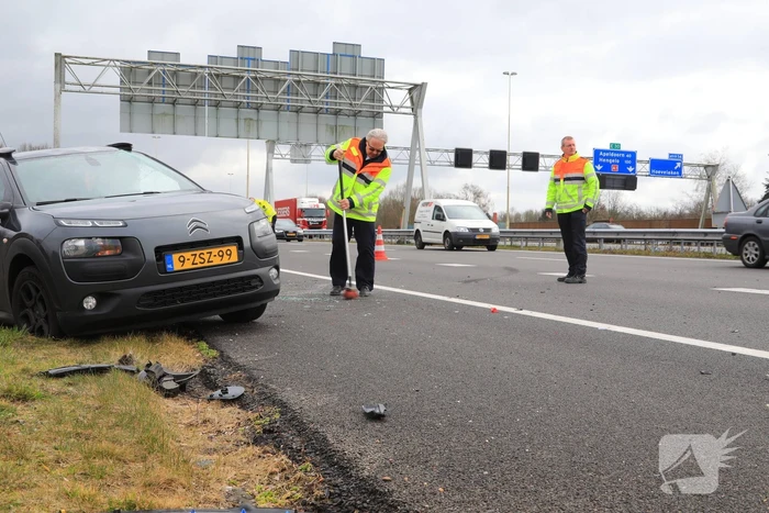 Flinke ravage na aanrijding