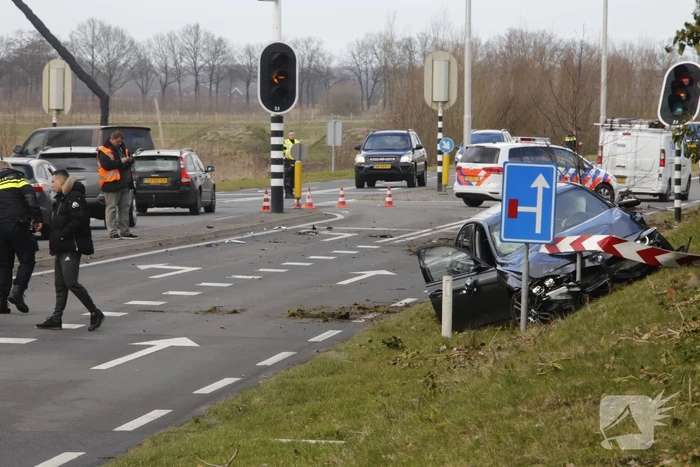 Flinke ravage bij eenzijdig ongeval