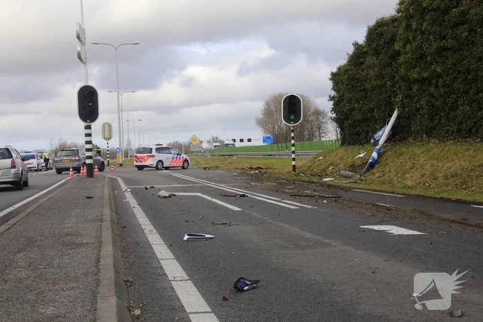 Flinke ravage bij eenzijdig ongeval
