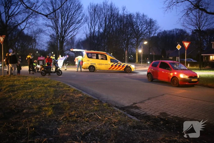 Scooterijster gewond na ongeval