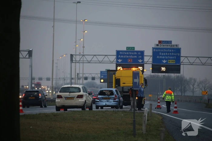 Flinke schade bij kop-staartbotsing