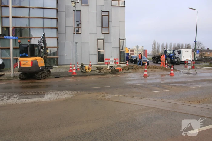Brandweerkazerne zonder water na gesprongen leiding