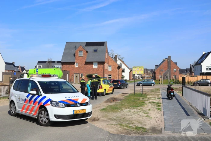 Scooterrijdster gewond na ongeval