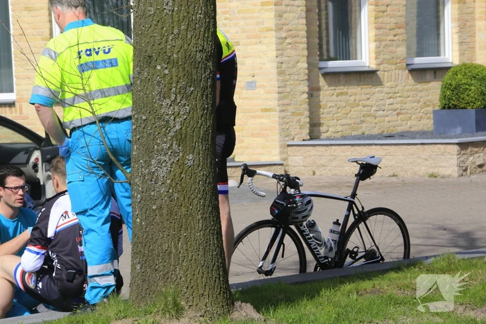 Wielrenner gewond na valpartij