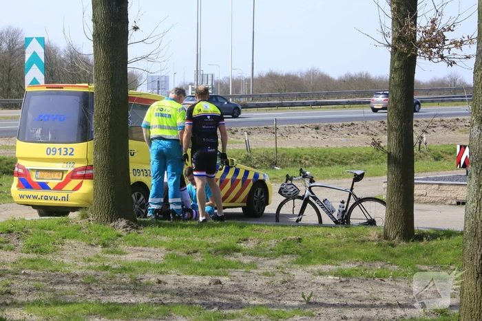Wielrenner gewond na valpartij