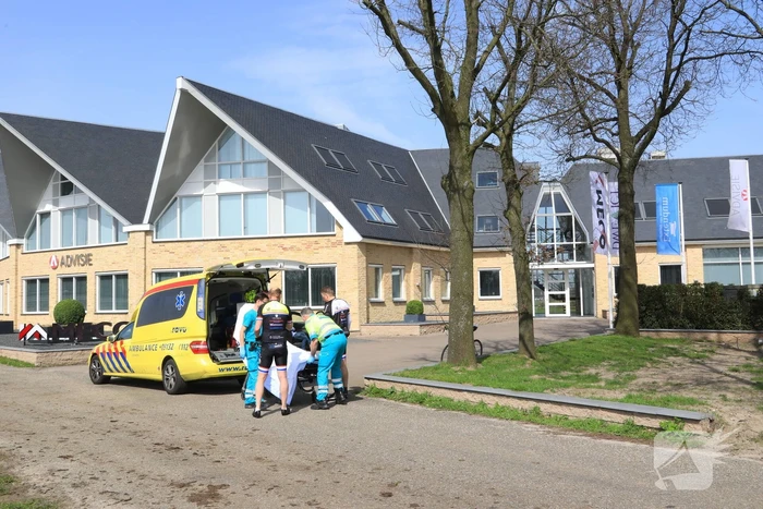 Wielrenner gewond na valpartij