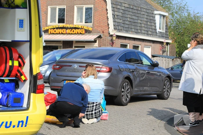Scooterrijder gewond na botsing met auto