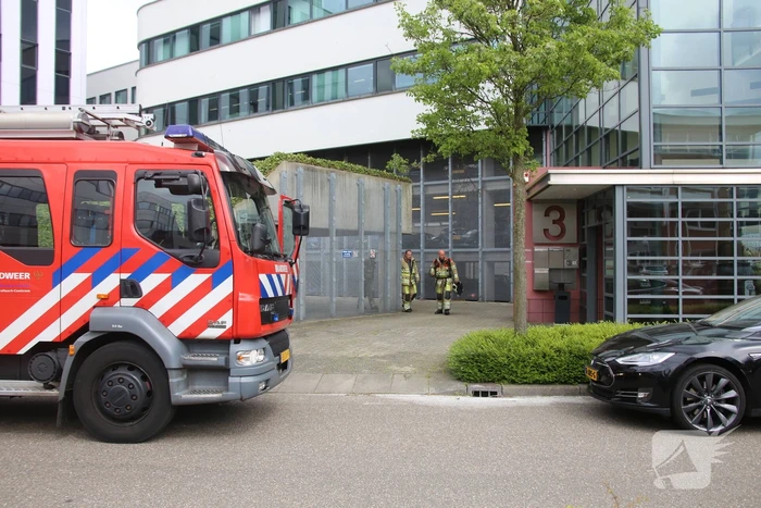 Gaslucht in bedrijfspand van Vereniging Eigen Huis