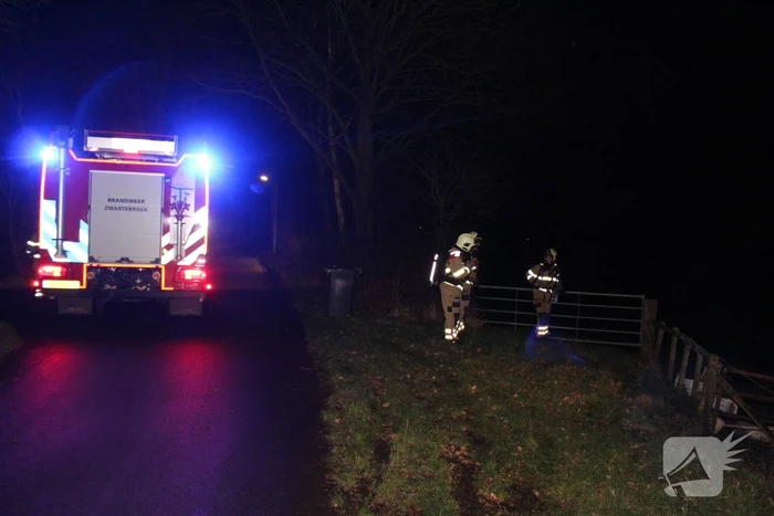 Uitslaande brand verwoest schuur