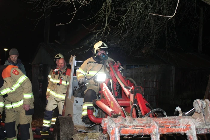 Uitslaande brand verwoest schuur