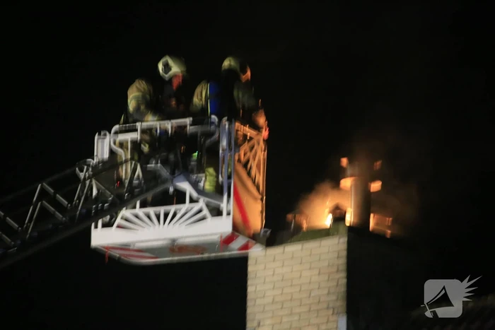 Flinke schoorsteenbrand