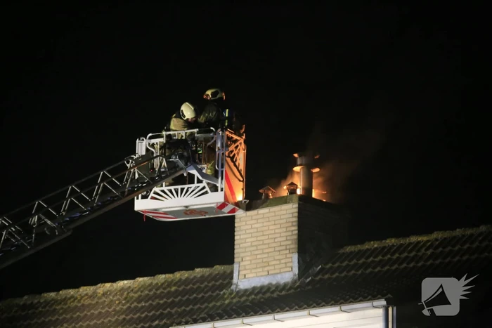 Flinke schoorsteenbrand
