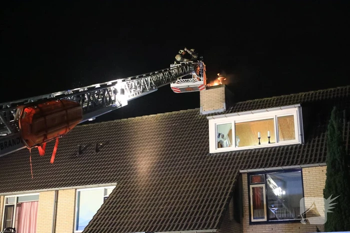 Flinke schoorsteenbrand