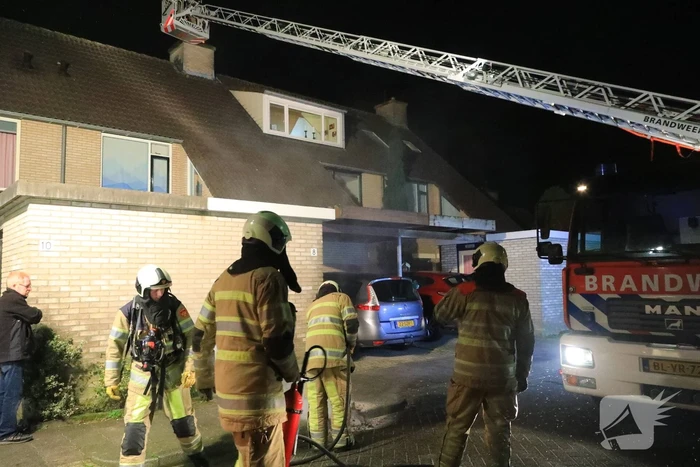Flinke schoorsteenbrand