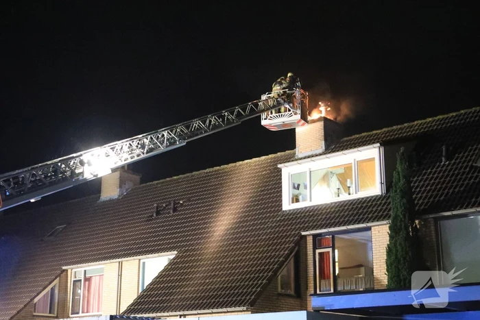 Flinke schoorsteenbrand