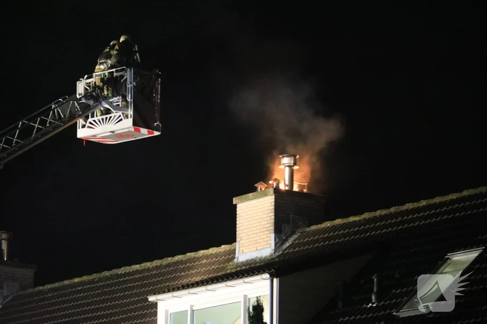Flinke schoorsteenbrand