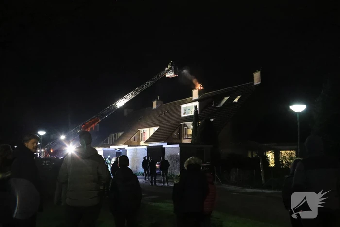 Flinke schoorsteenbrand