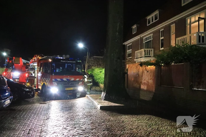 Brand in woning door potkachel
