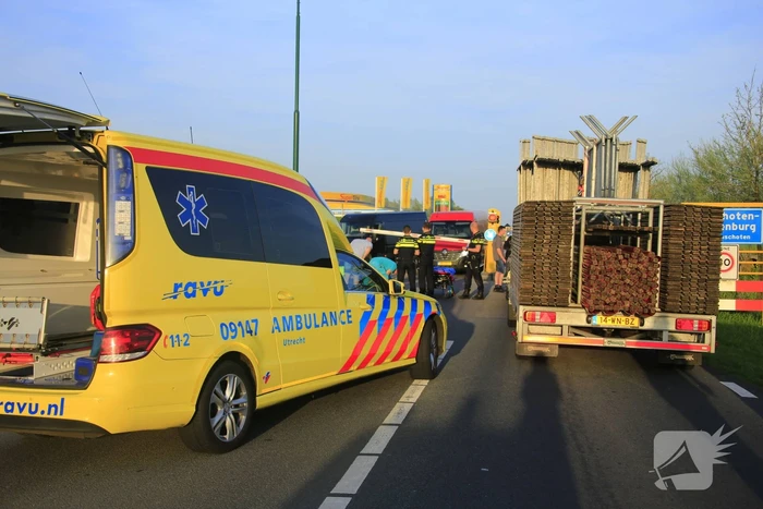 ongeval neerduist bunschoten-spakenburg