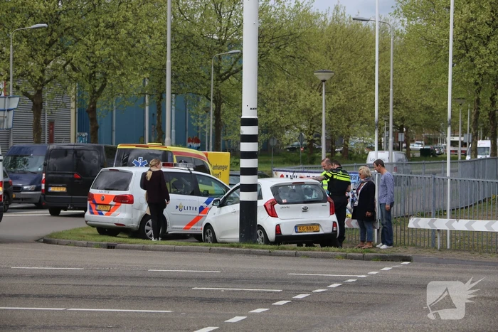 Ongeval op kruising