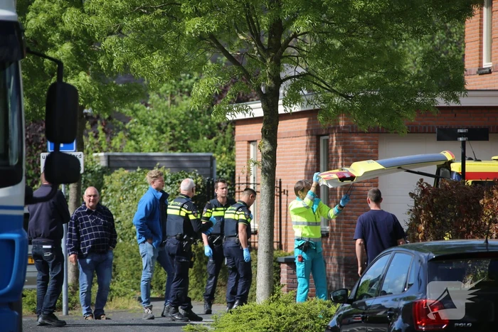 Verhuizer raakt gewond