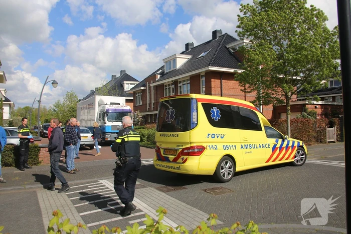 Verhuizer raakt gewond