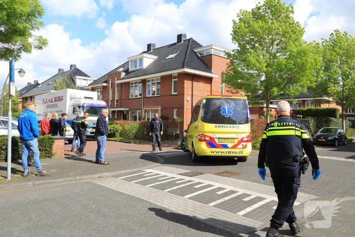 Verhuizer raakt gewond