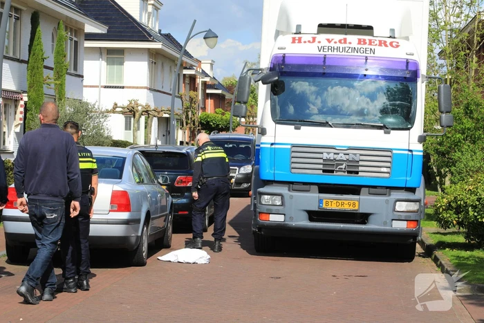 Verhuizer raakt gewond