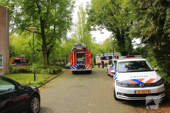 Flat ontruimd na brandstichting