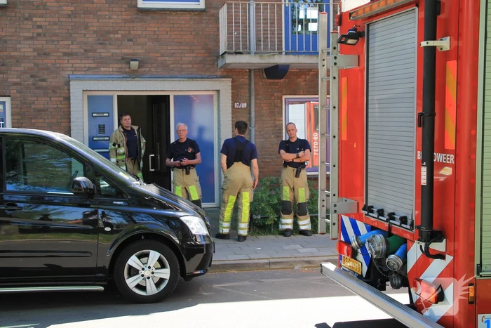 Lekkende gasbussen in flat