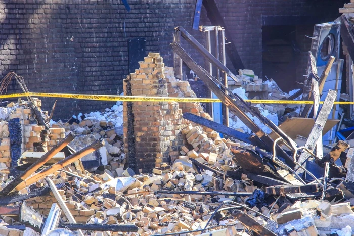 Day after grote brand sporthal Schuilenburg