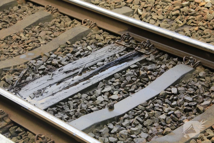 Biels spoorlijn bij station vat vlam