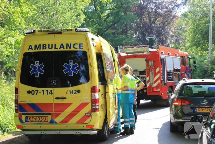 Lichte verwondingen na eenzijdig ongeval