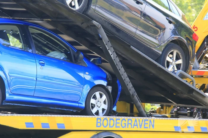 Remactie op snelweg voor overstekende eendjes veroorzaakt ongeval