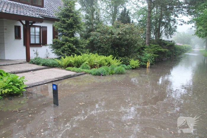Waterleiding gesprongen