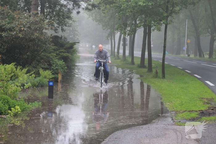 Waterleiding gesprongen