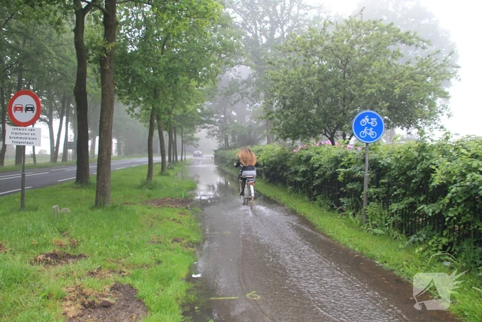 Waterleiding gesprongen