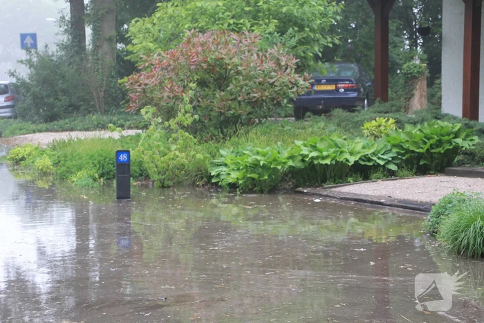 Waterleiding gesprongen