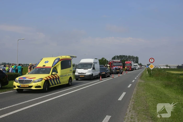 Meerdere gewonden bij kop-staartaanrijding