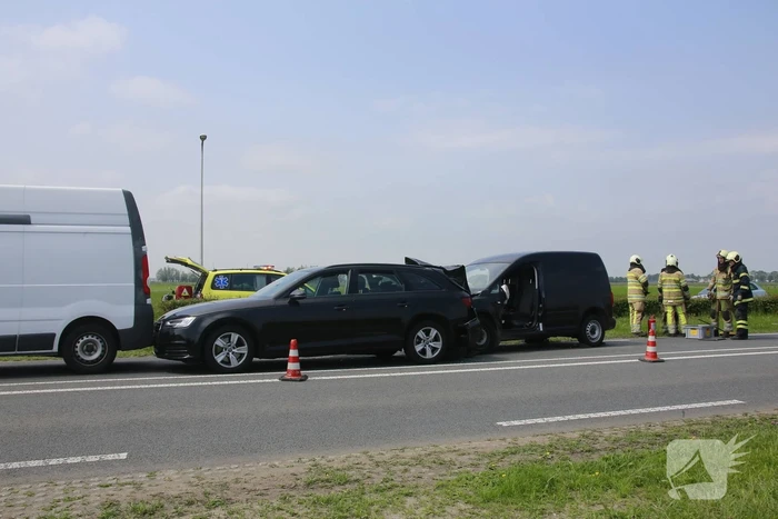 Meerdere gewonden bij kop-staartaanrijding
