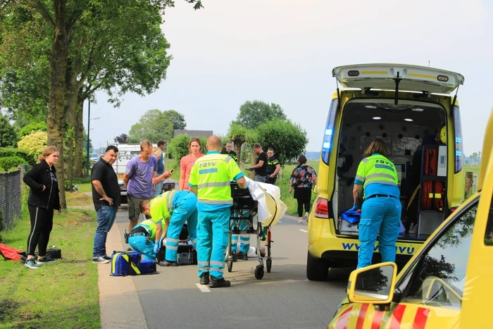 Afslaande fietsster zwaargewond