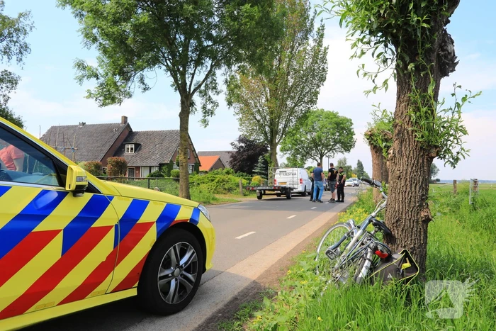 Afslaande fietsster zwaargewond